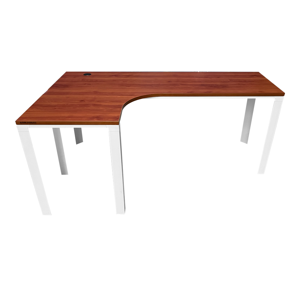 Escritorio Ferrara Tipo Bench en L 180cm Cerezo