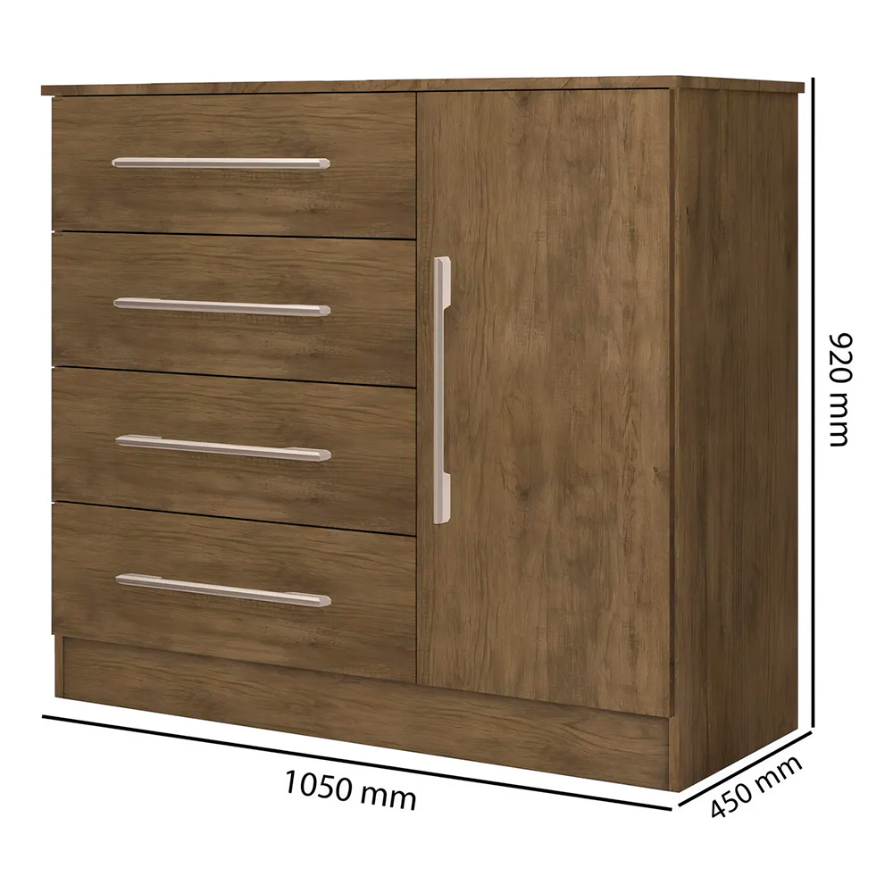Comoda Malibu New Cedro