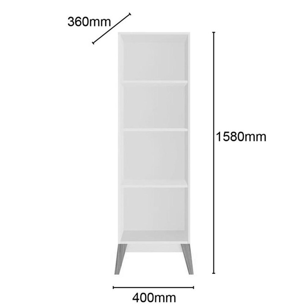 Estante Alto Paris Blanco
