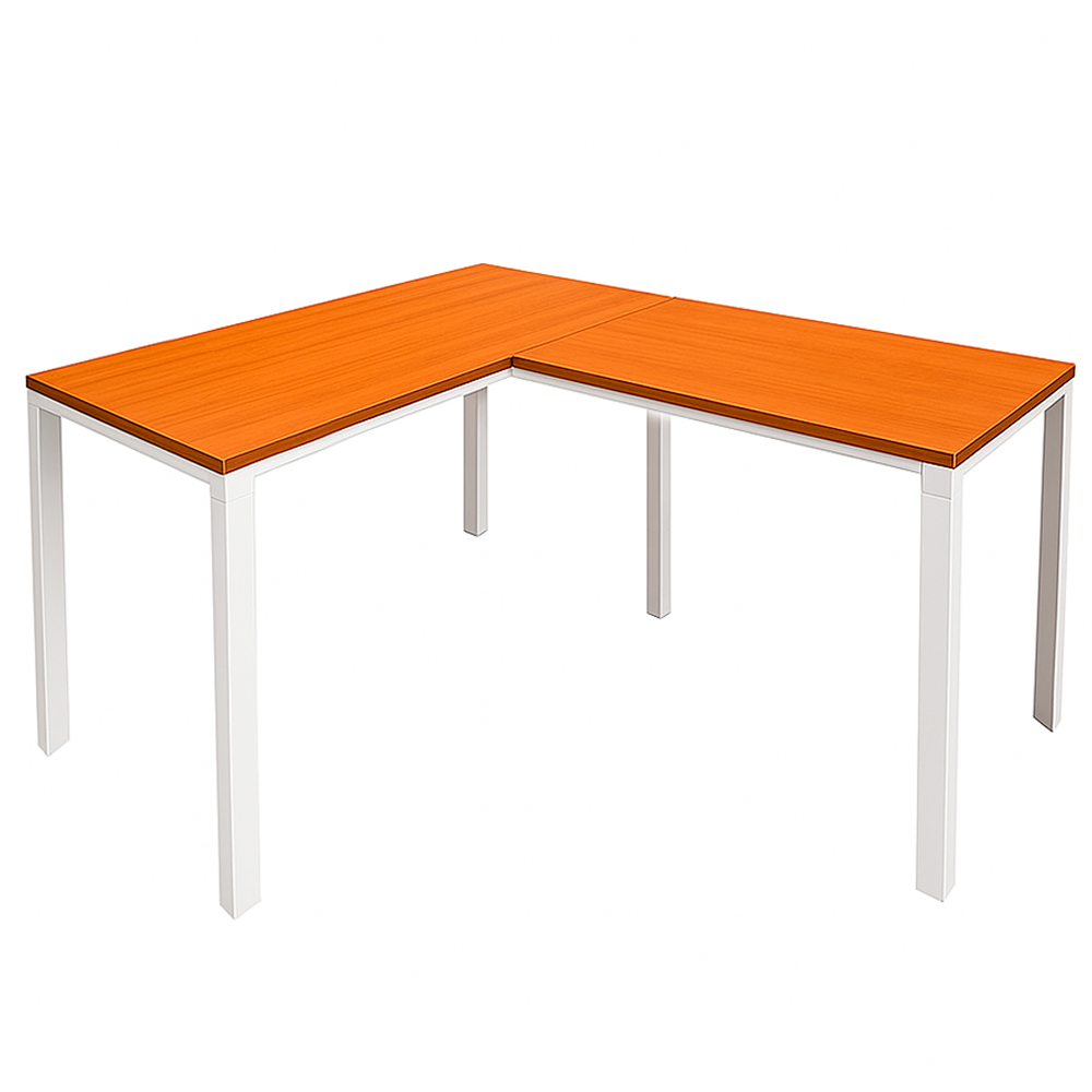 Estación Bench en L 180 cm x 150 cm Peral