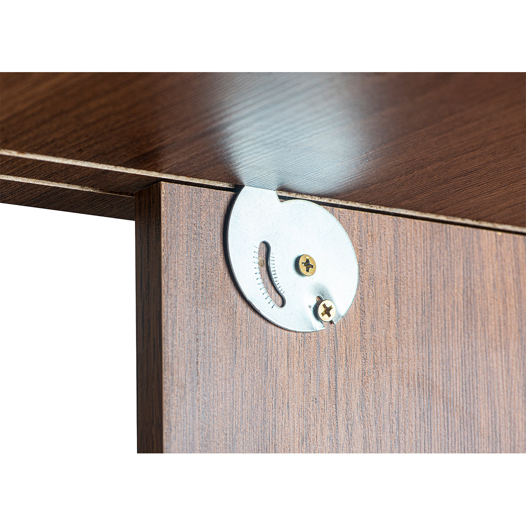 Closet 2 Puertas Corredera Nogal