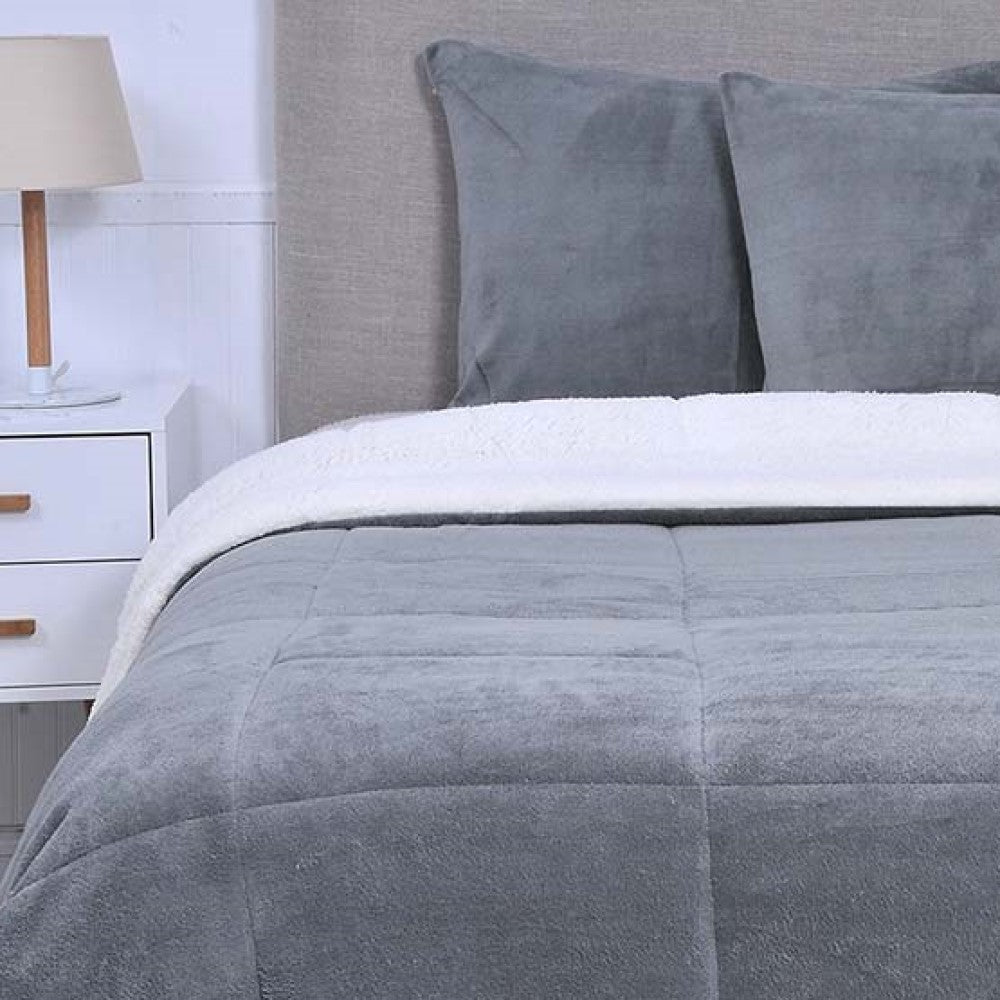 Plumón Coral Sherpa 2 Plazas - Relámpago.Shop