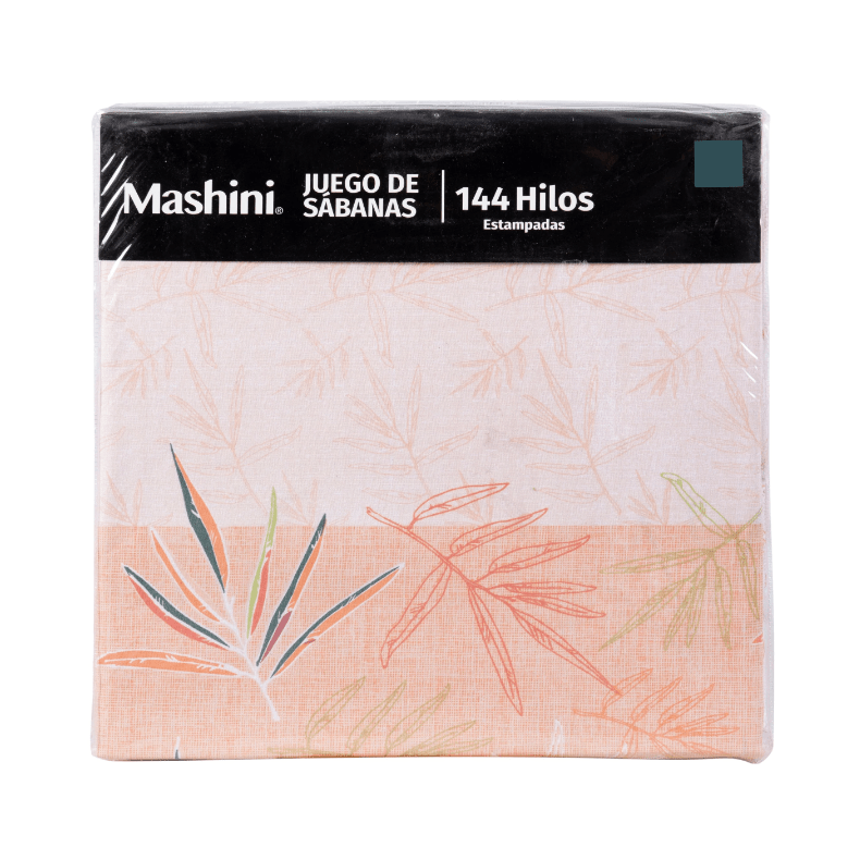 Sábana 2 Plazas 144 Hilos Estampada Ferrara - Relámpago.Shop