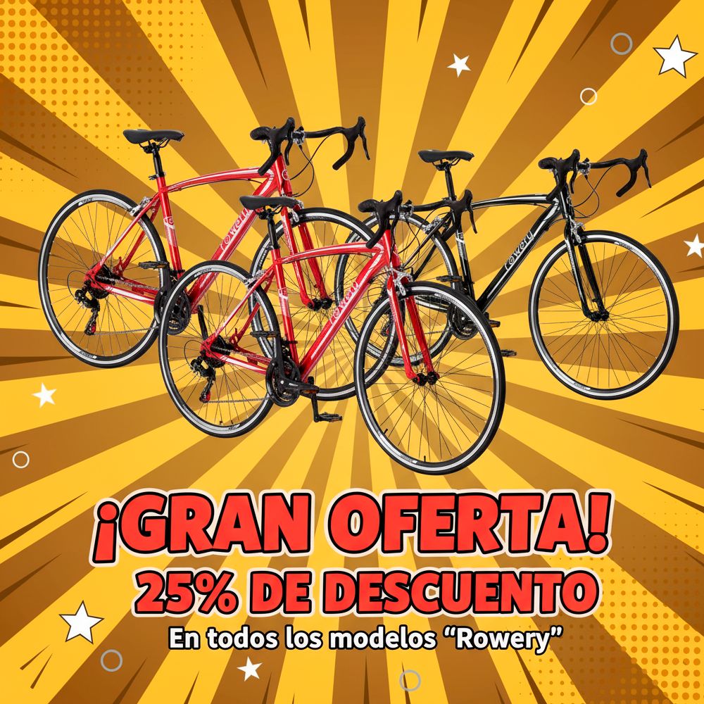 Promo 25% Bici Ruta