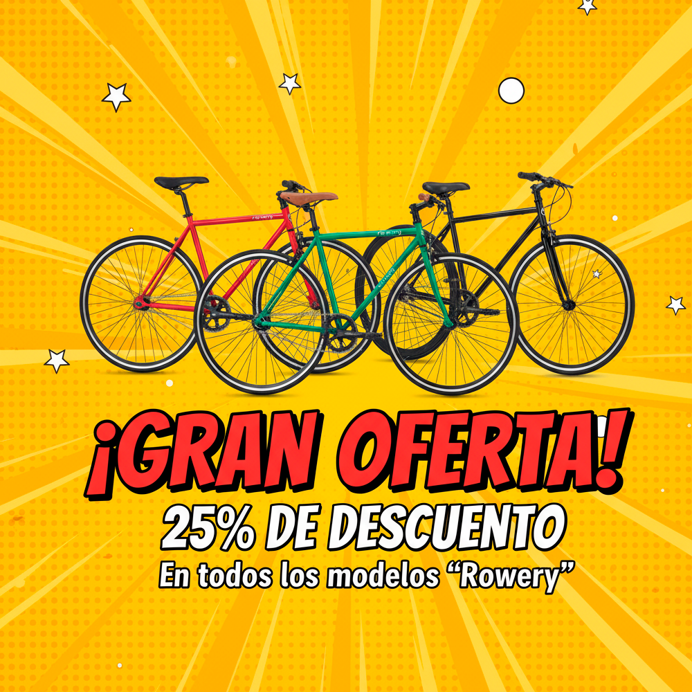 Promo 25% Bici Urbana