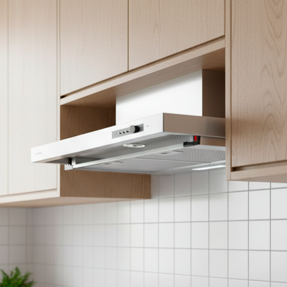 Campana Telescopica 60 Cm Brecia Inox Extraible