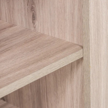 Rack Tv Atlanta Roble Santana/Negro