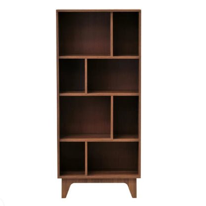 Librero Domino Nogal