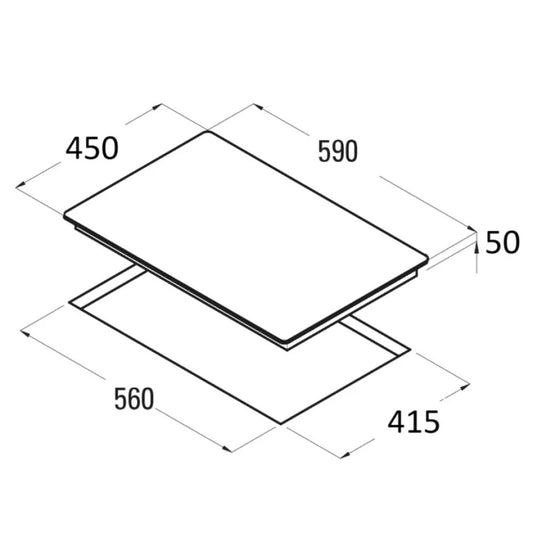 Encimera Vitrocerámica Teb-tav357