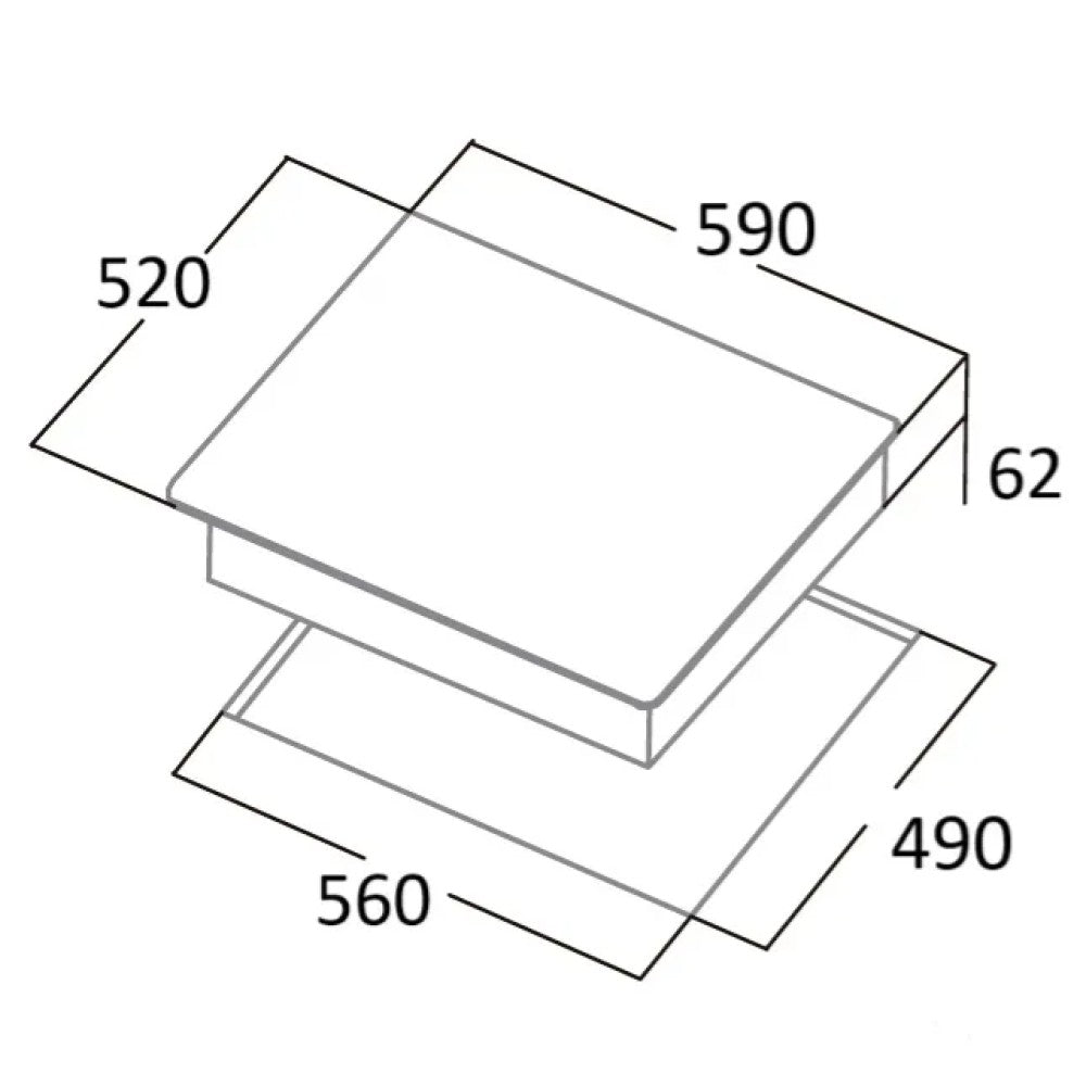 Encimera Vitrocerámica Teb-tai460