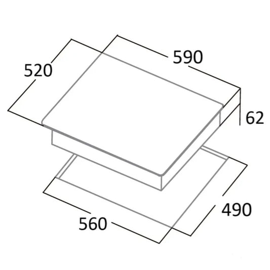 Encimera Vitrocerámica Teb-tai460