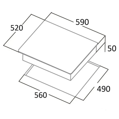Encimera Vitrocerámica Teb-tav460