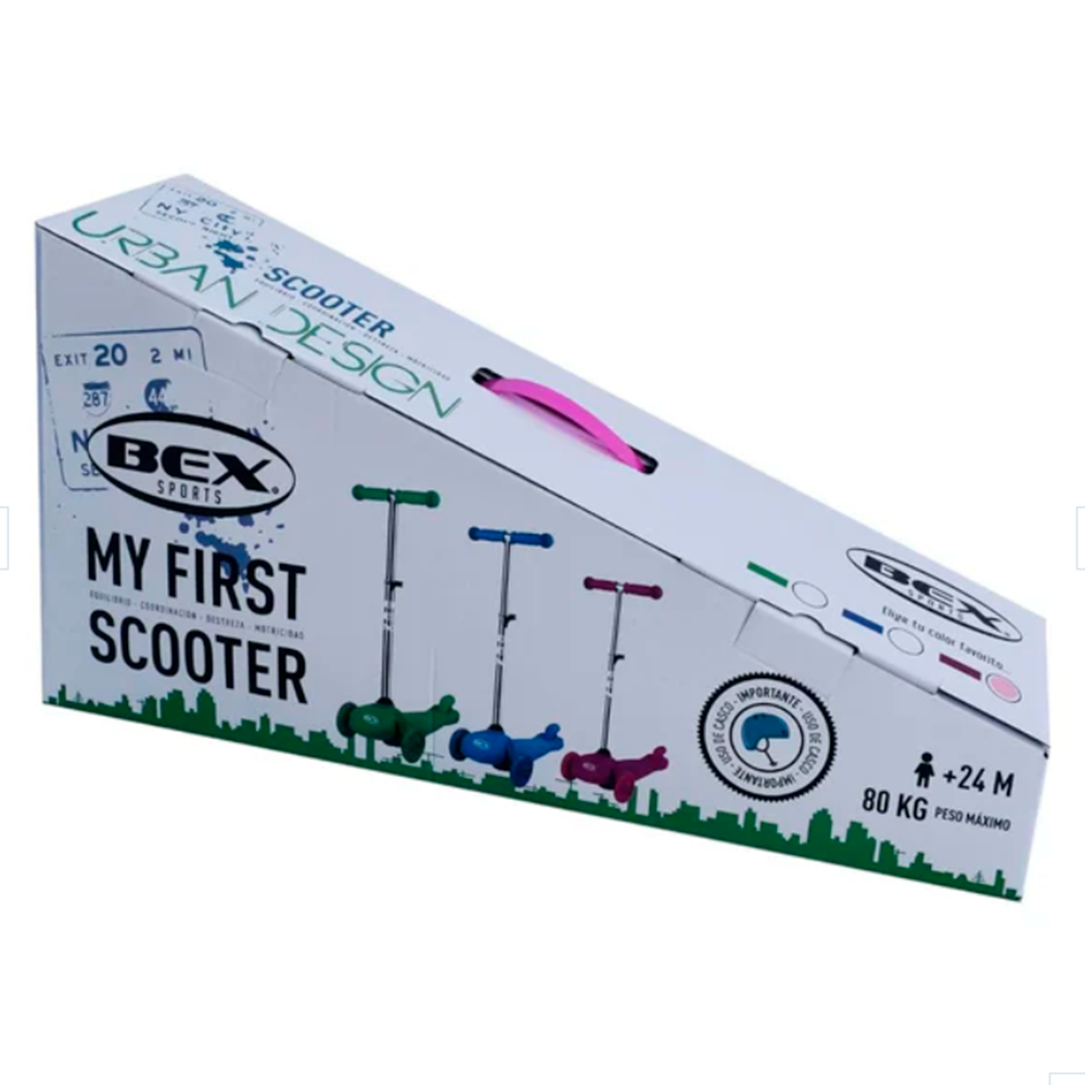 Scooter 3 Ruedas Azul