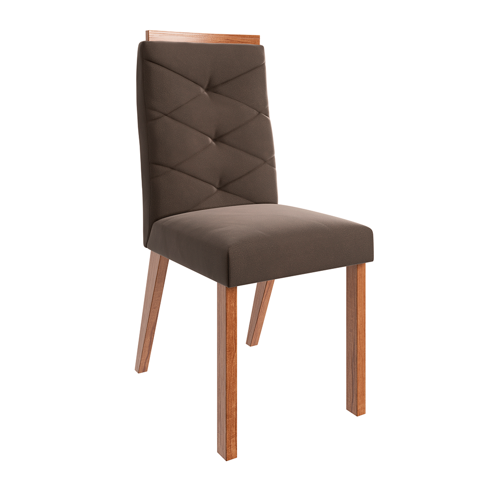 Comedor Cruz Vidrio Negro con 6 sillas Joli