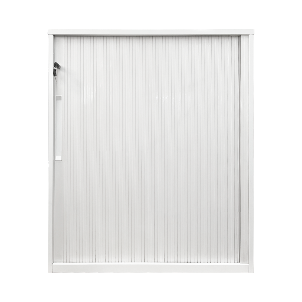 Gabinete Metálico Puerta Cortina Blanco