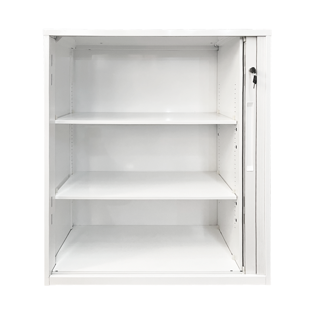 Gabinete Metálico Puerta Cortina Blanco