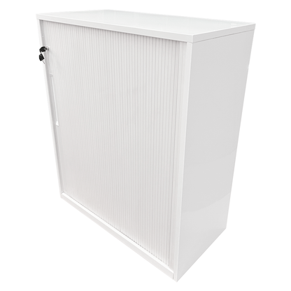 Gabinete Metálico Puerta Cortina Blanco