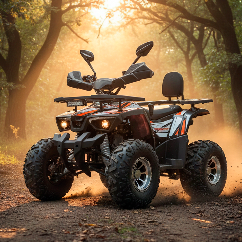 Cuatrimoto 125cc Hunter Negro