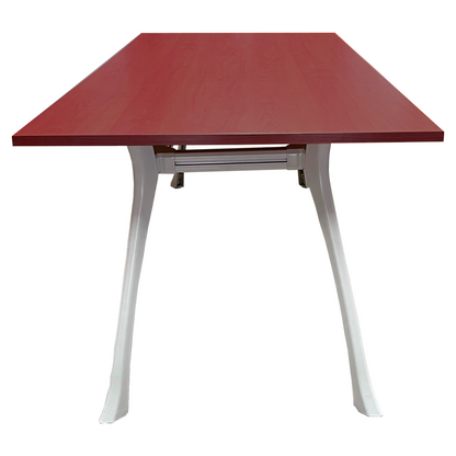Mesa Reunión 180x90 Cerezo Pata Curva