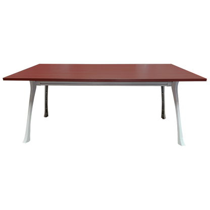 Mesa Reunión 180x90 Cerezo Pata Curva