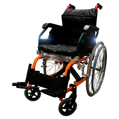 Silla de Ruedas Pediátrica con Respaldo Abatible