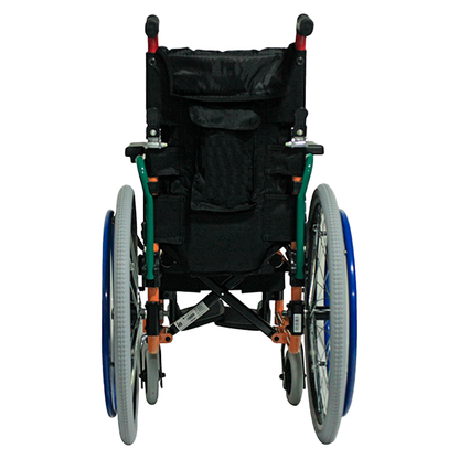 Silla de Ruedas Pediátrica con Respaldo Abatible