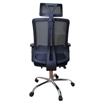 Silla Escritorio Ergoflex Base Cromada