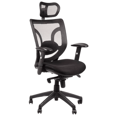 Silla Escritorio Look con Cabecero