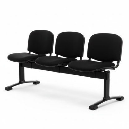 Banqueta ISO Pata Split Tapizada Negro