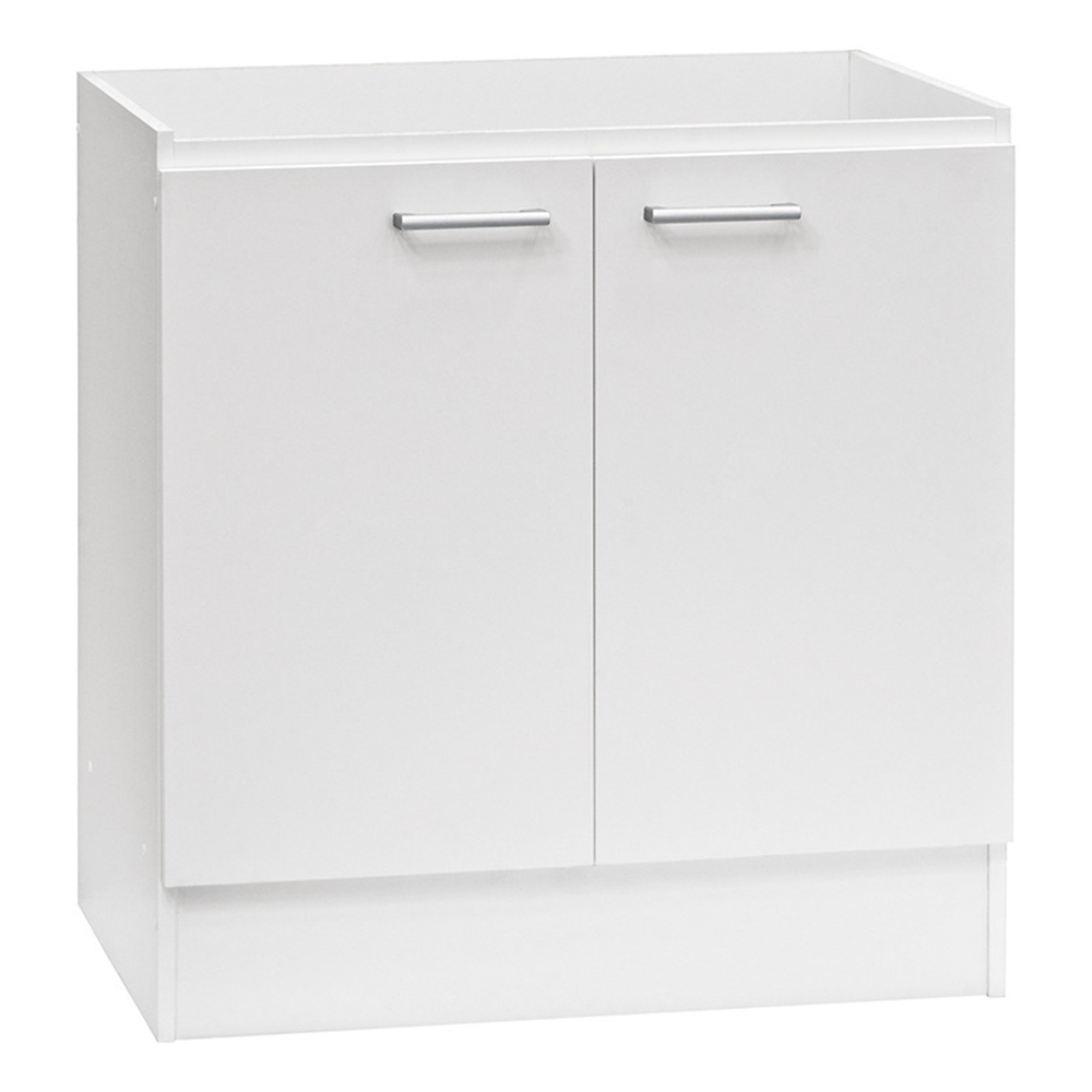 Gabinete Base Lavaplatos 80 cm Blanco