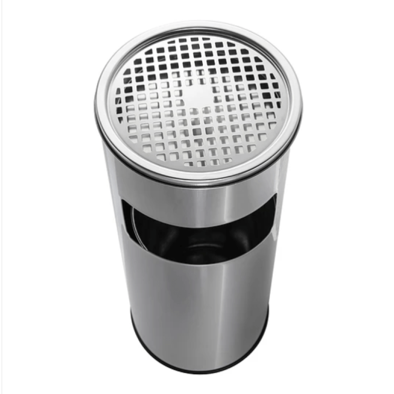 Basurero Cenicero Circular - Relámpago.Shop