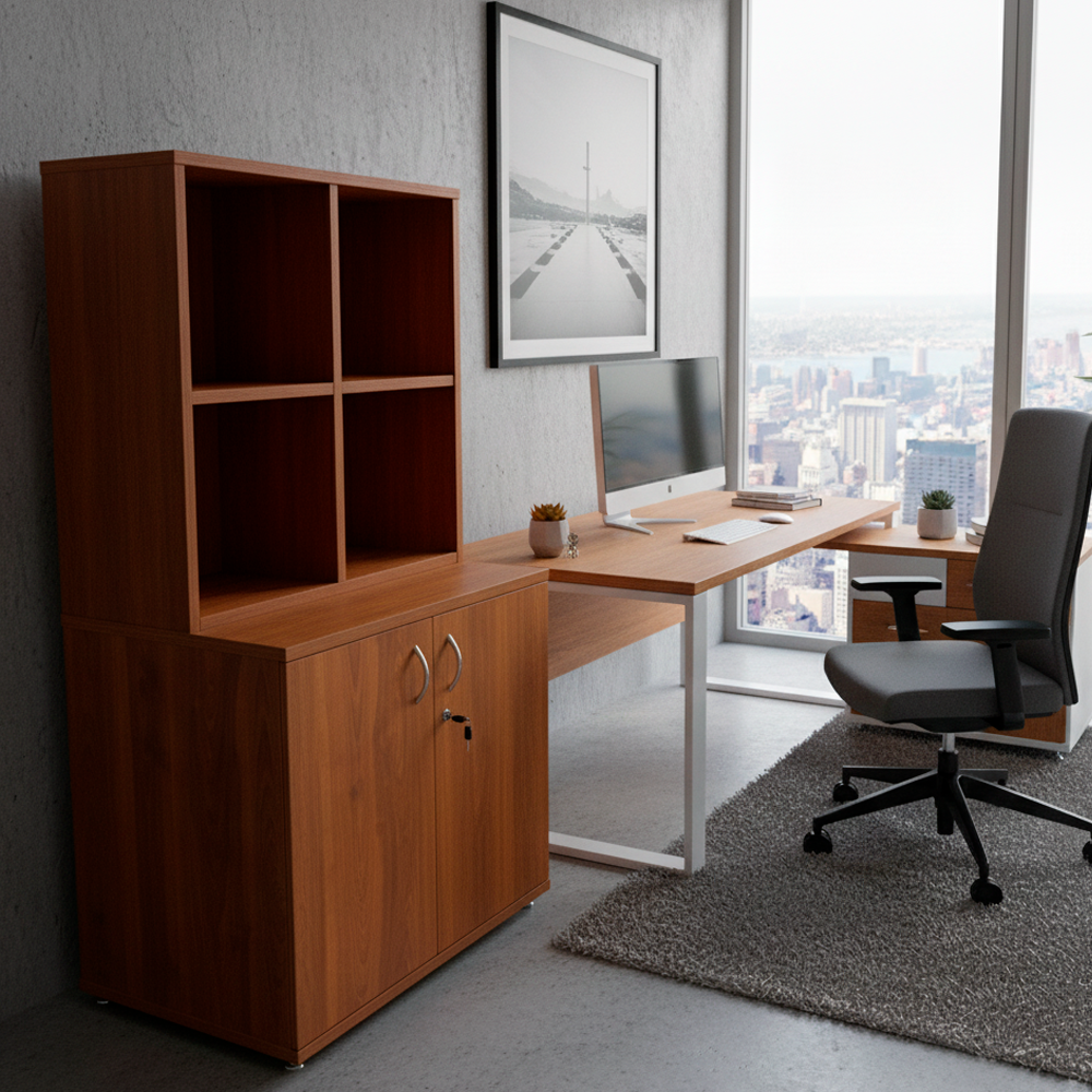 Biblioteca 800 2 repisas Peral