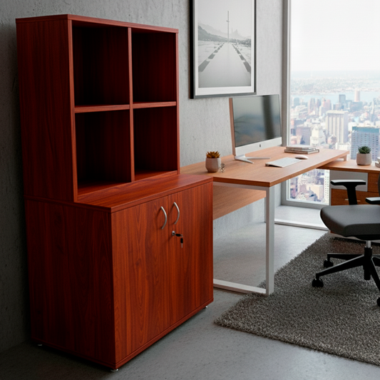 Biblioteca 800 2 Repisas Cerezo