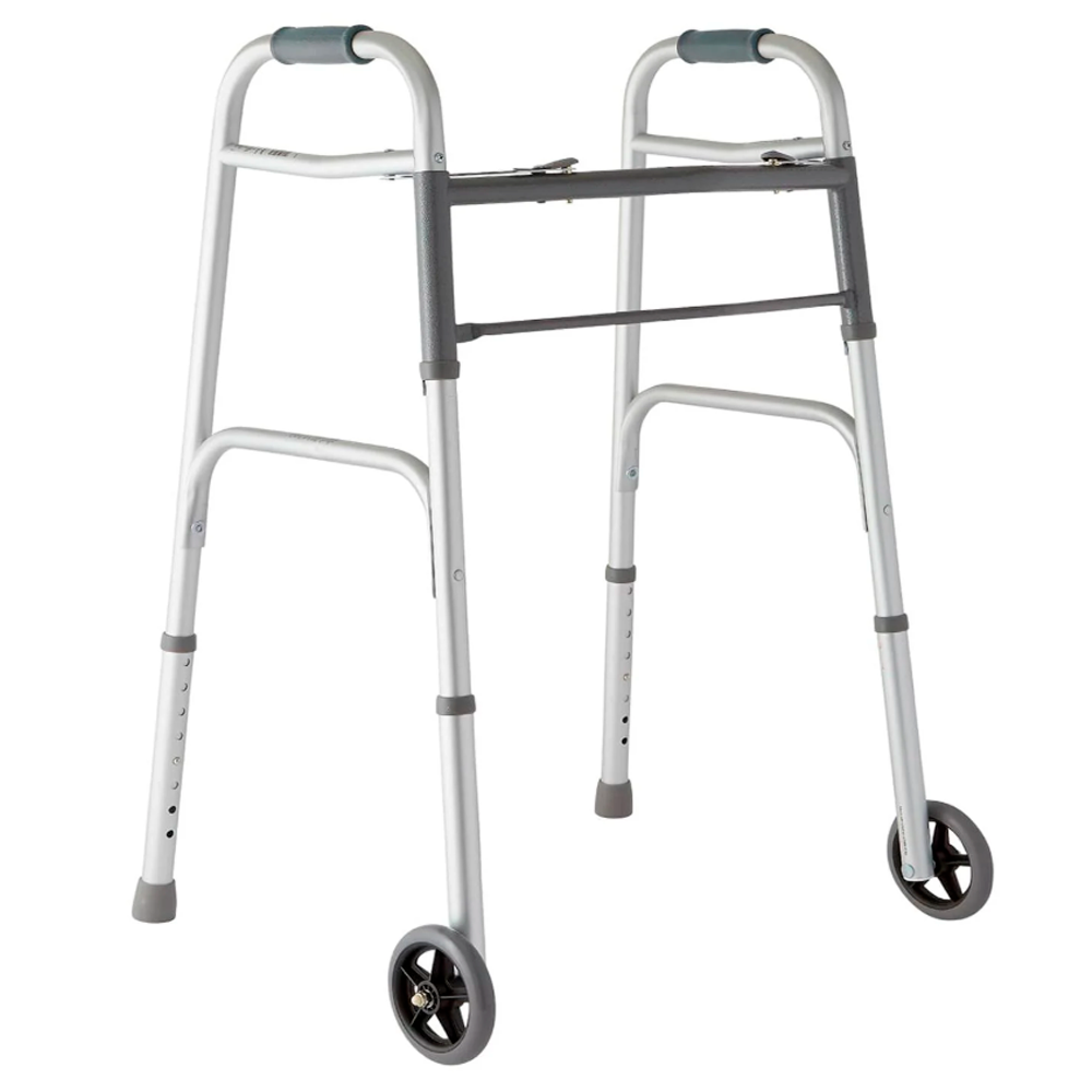 Andador Burrito Ortopédico Plegable Con 2 Ruedas