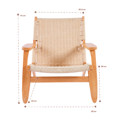 Butaca Danesa Wegner