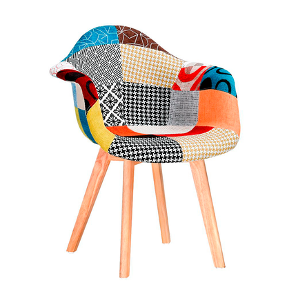 Butaca Patchwork Wood Tradicional