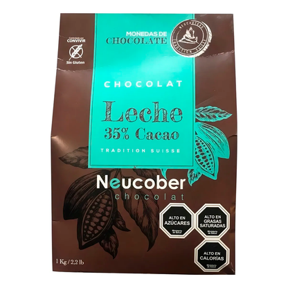 Cobertura Neucober 35% con Leche