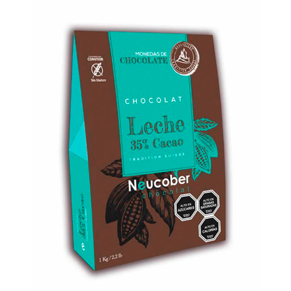 Cobertura Neucober 35% con Leche