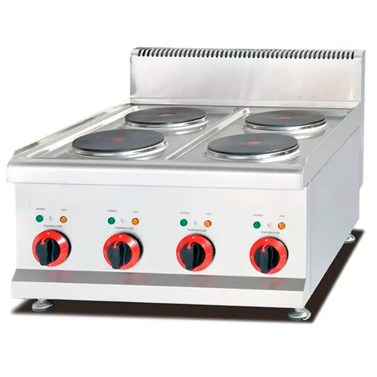 Cocina Eléctrica 4 Platos Sobremesa