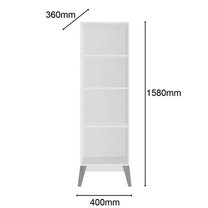 Estante Alto Paris Blanco