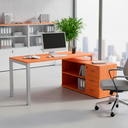 Escritorio Retorno Peral 150x120 cm