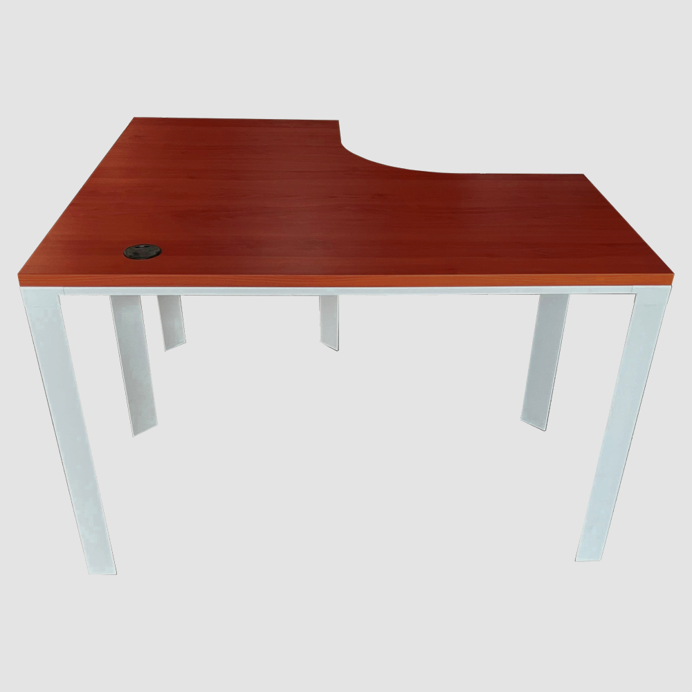 Escritorio Ferrara Tipo Bench en L 120cm Cerezo