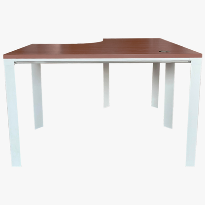 Escritorio Ferrara Tipo Bench en L 120cm Cerezo