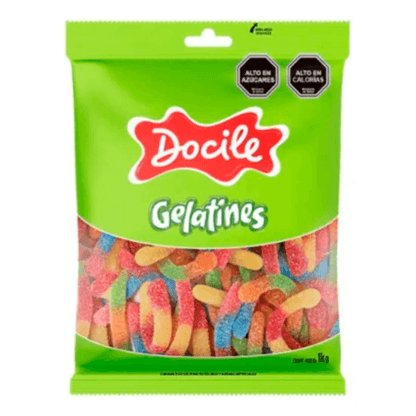 Gomitas Gusanos Ácidos Docile