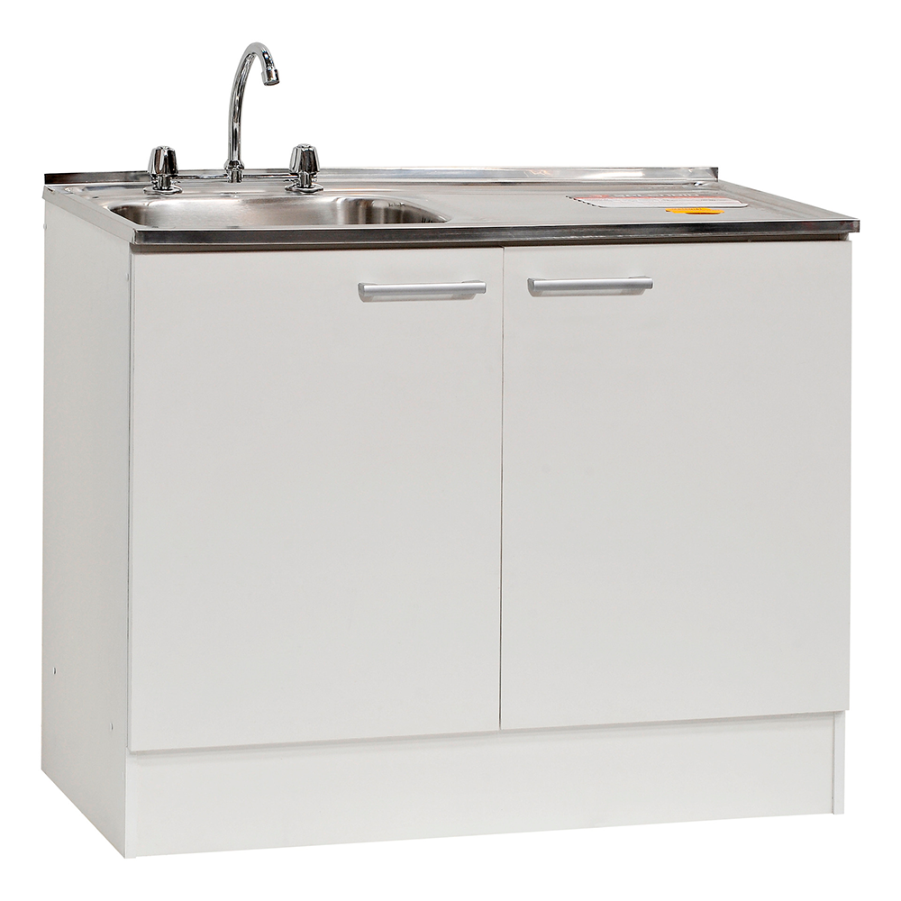 Kit Lavaplatos 100 cm Blanco