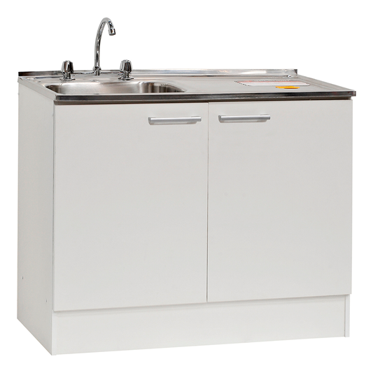 Kit Lavaplatos 100 cm Blanco