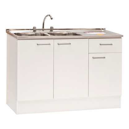 Kit Lavaplatos 120 cm Blanco