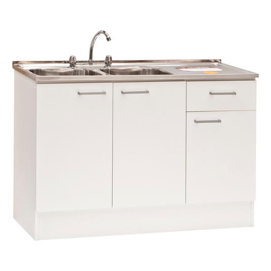 Kit Lavaplatos 120 cm Blanco
