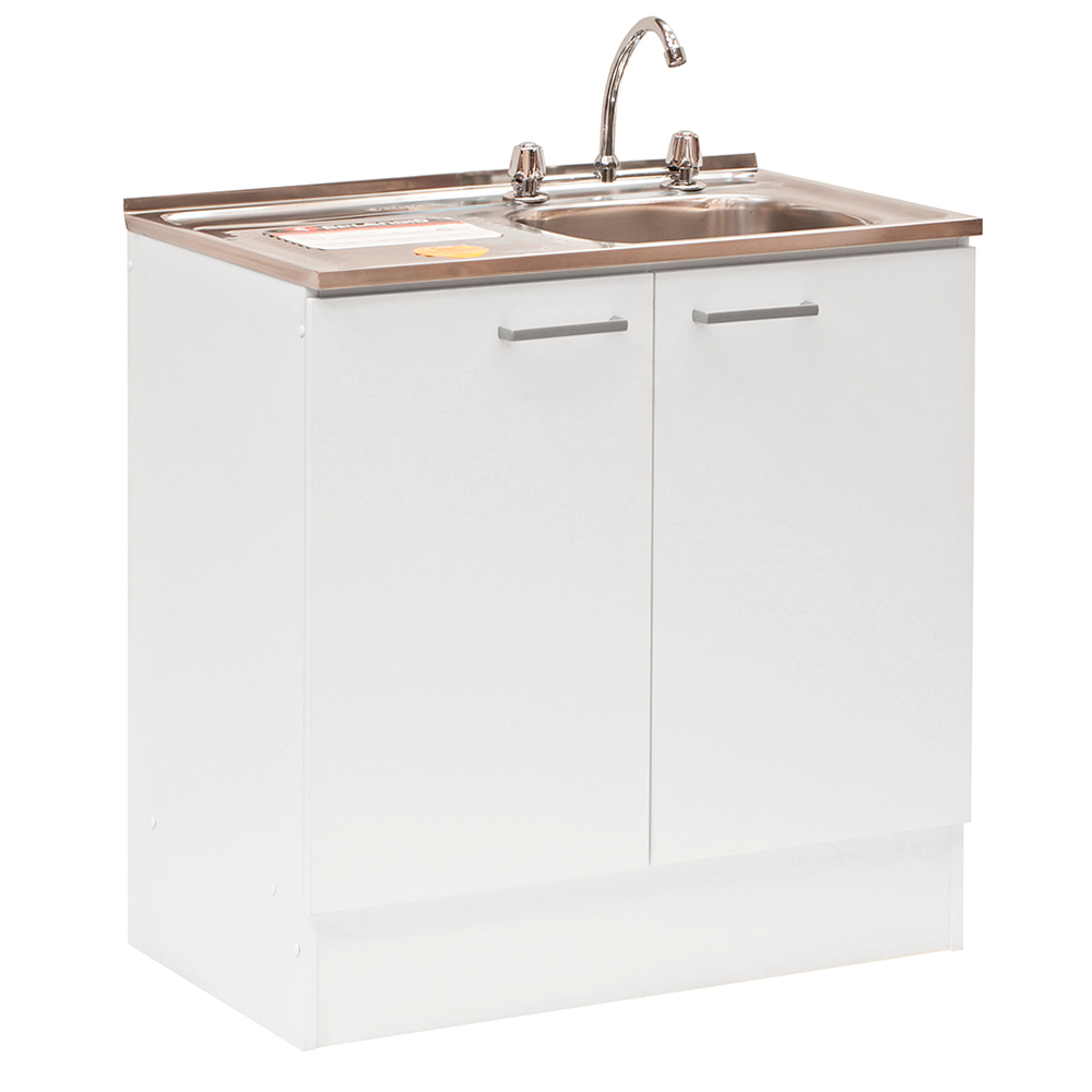 Kit Lavaplatos 80 cm Blanco