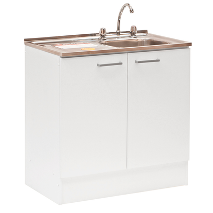 Kit Lavaplatos 80 cm Blanco